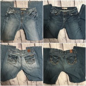 2 PAIR!! 🔥BKE Wendi stretch Jeans!!🔥 price firm!